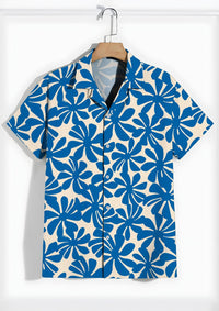 Resort Shirt (Blossom Blue)