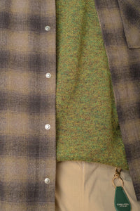 Brushed Knit Crew (Green)