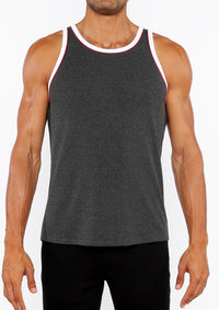 Rib Stretch Ringer Tank (Gunpowder)