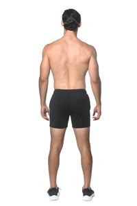 Textured Mesh Performance Shorts (Navy)