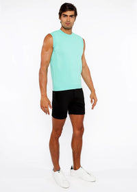 Textured Knit Sleeveless Vest (Bud)