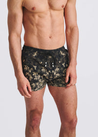Printed Swim Shorts (Khaki/Ranger)