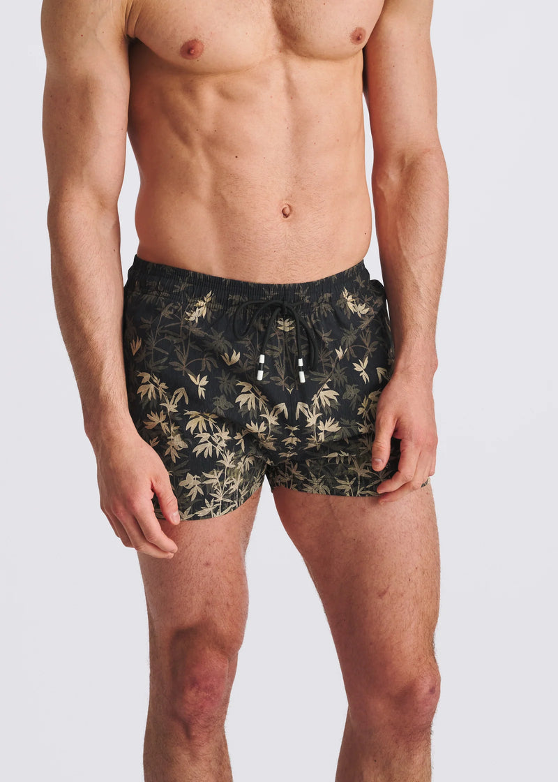 Printed Swim Shorts (Khaki/Ranger)