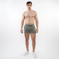 3.5" Stretch Knit Gym Shorts (Leaf)