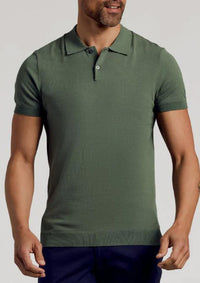 Dressy Polo (Moss)