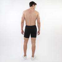 5" Jacquard Stretch Knit Short (Black Parquet)