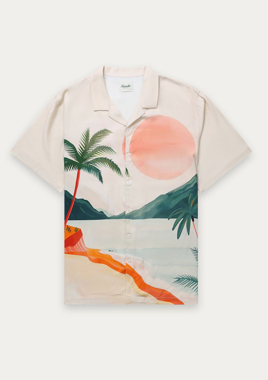 Beach Shirt (Tropical Sunset)