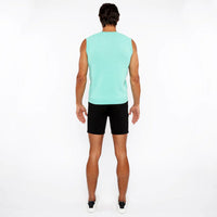 Textured Knit Sleeveless Vest (Bud)