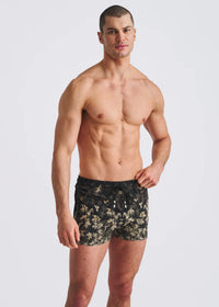 Printed Swim Shorts (Khaki/Ranger)