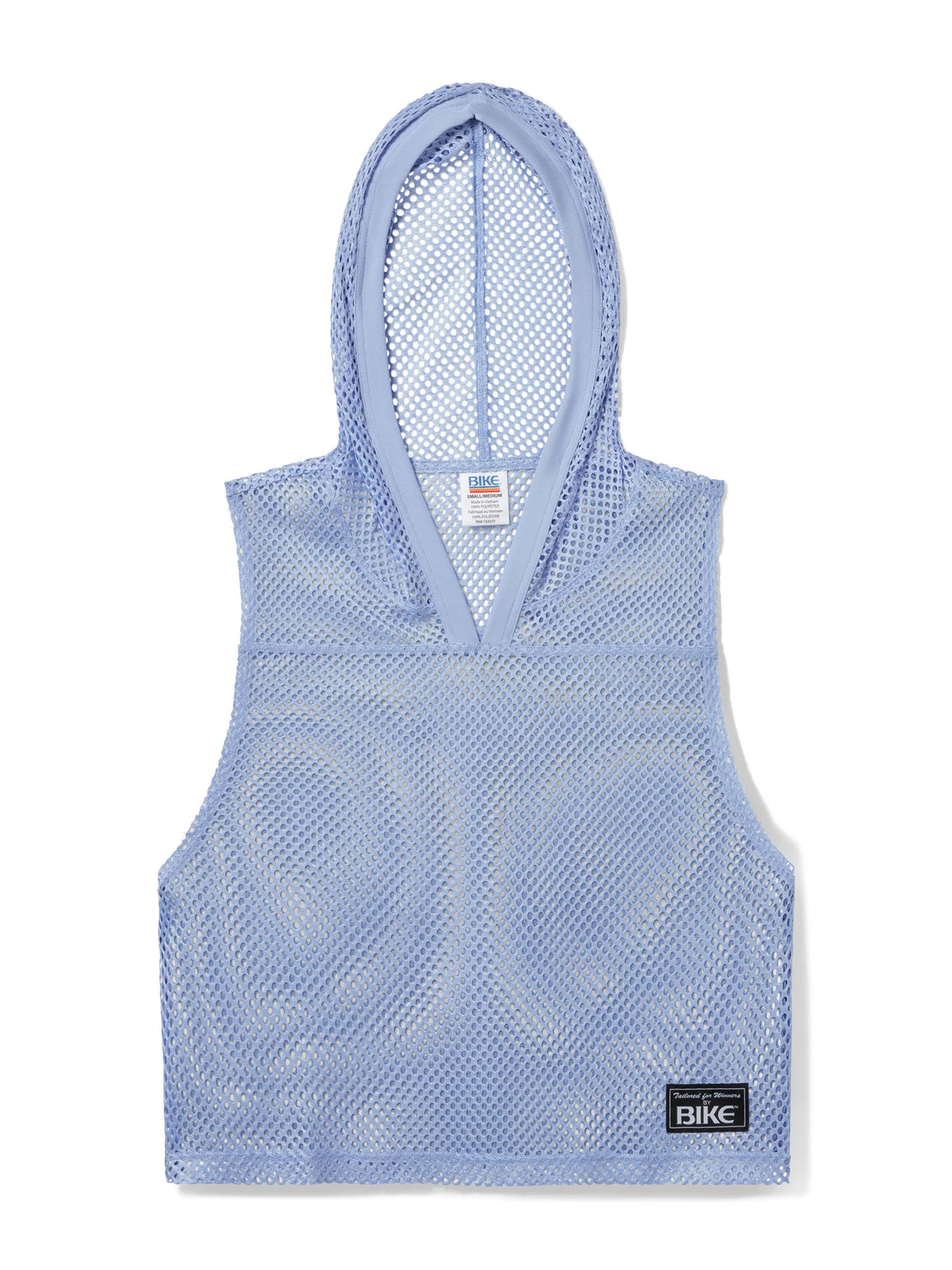 Hooded Sleeveless Jersey (Ice Blue)