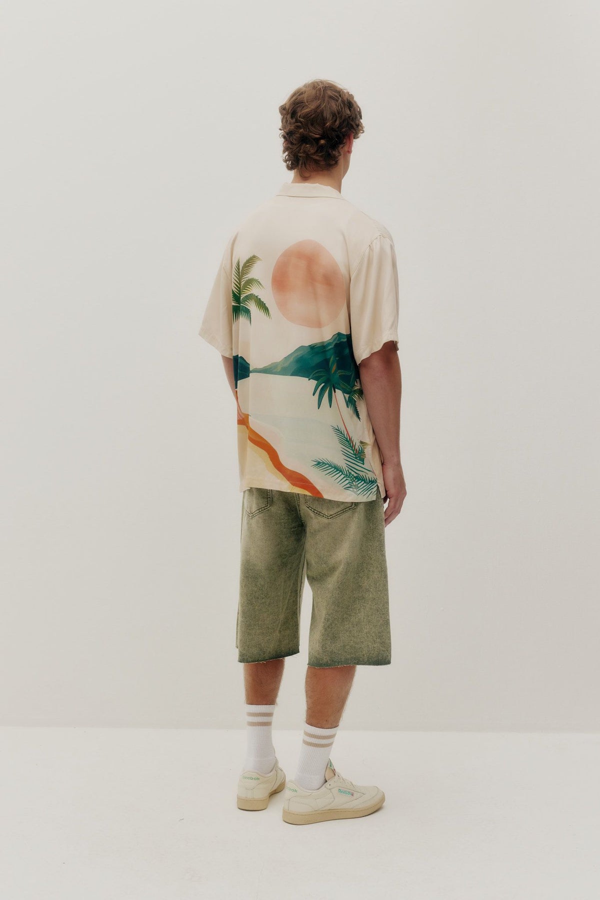 Beach Shirt (Tropical Sunset)