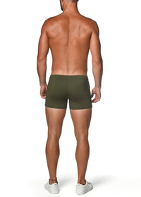 Vault 3.5" Gym Short (Army)