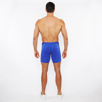 Textured Fine Cord Shorts (Cobalt)