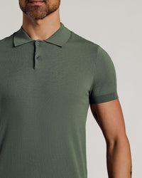 Dressy Polo (Moss)