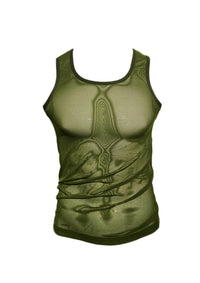 Fine Mesh Tank (Army Green)