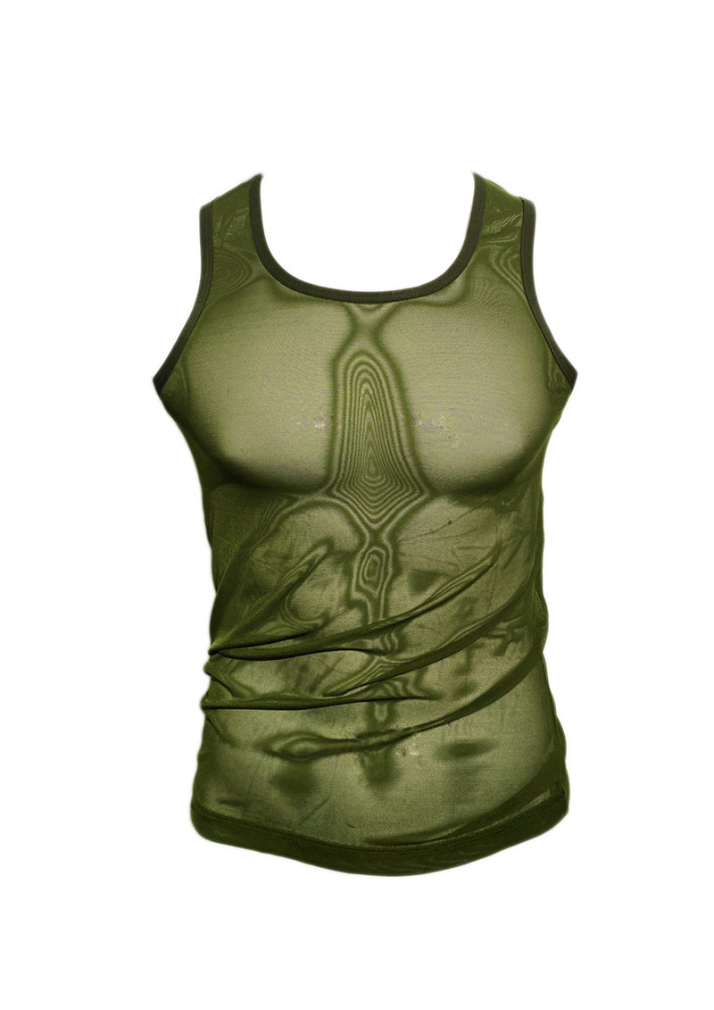 Fine Mesh Tank (Army Green)