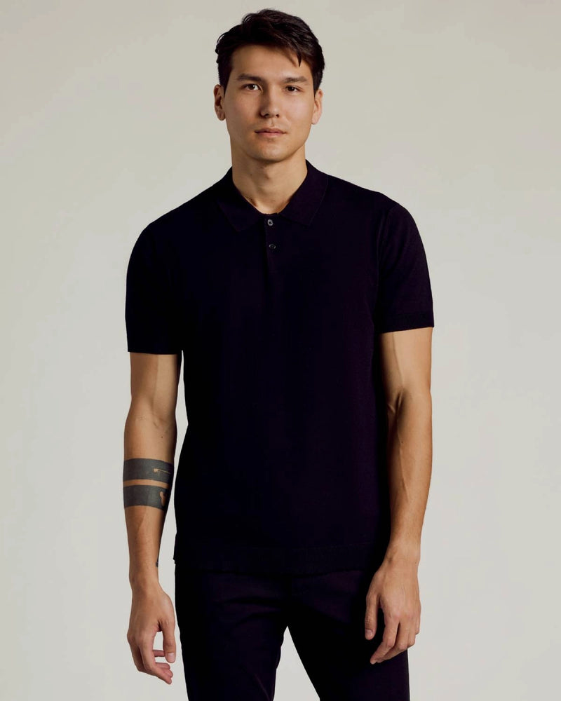 Dressy Polo (Black)