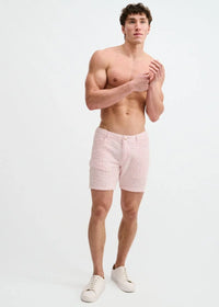 Limited Edition Tweed Jacquard Shorts (Crepe Pink)
