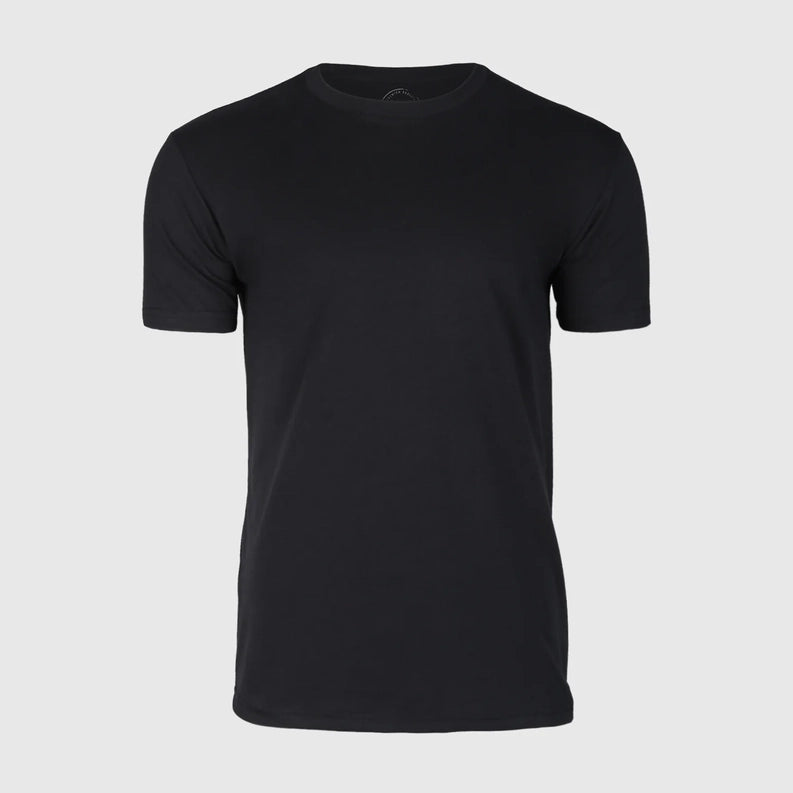 Short Sleeve Crew T-Shirt (Black)