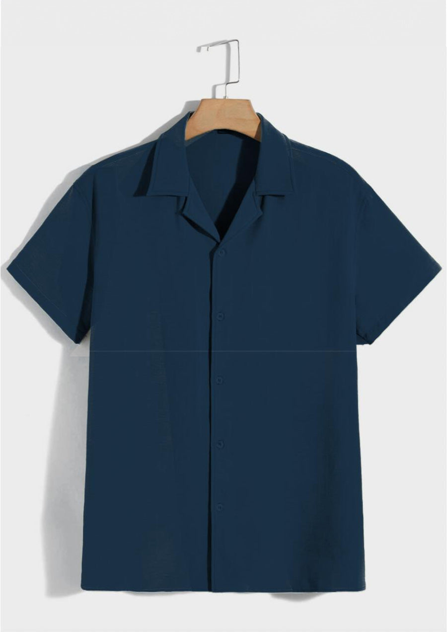 Resort Shirt - Solid (Gibraltar Sea)