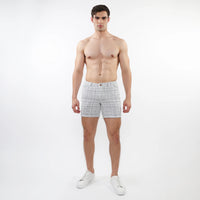 Limited Edition Tweed Jacquard Shorts (Blue)