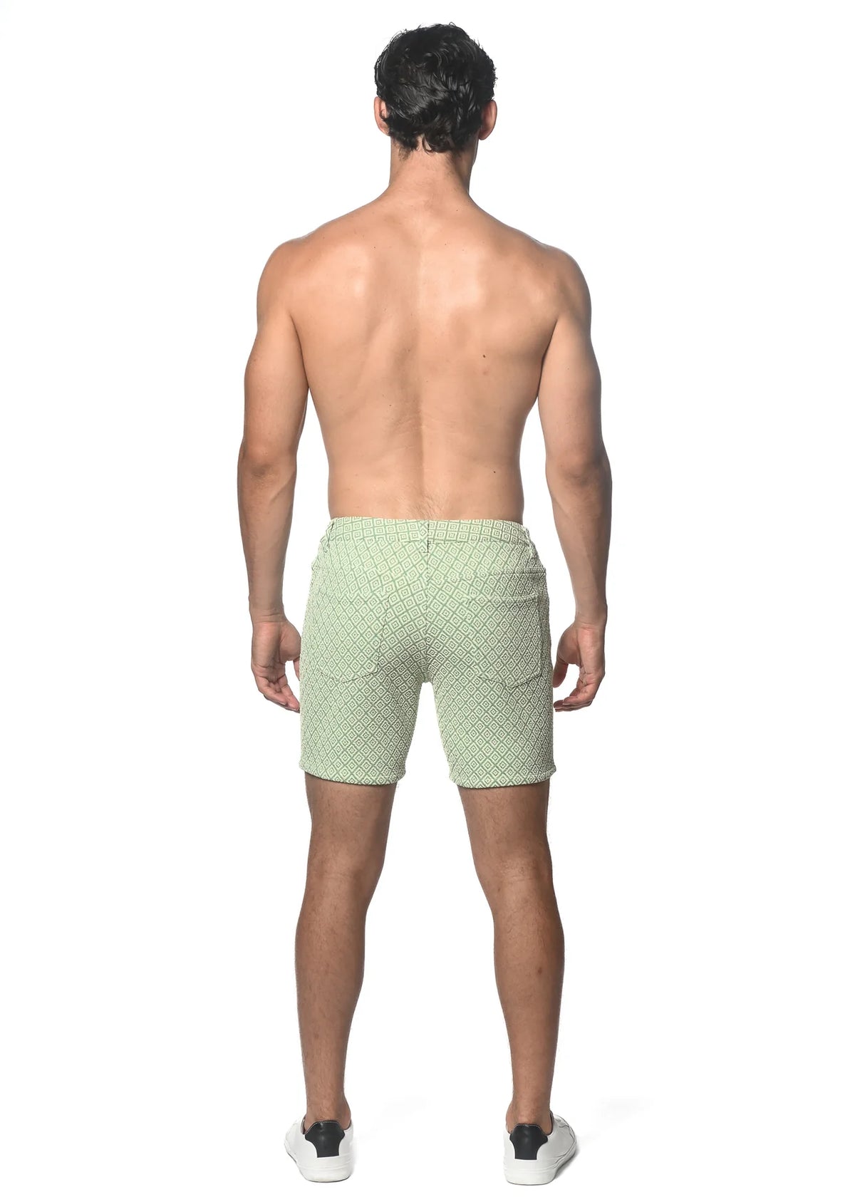 5" Jacquard Stretch Knit Short (Spruce)