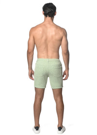 5" Jacquard Stretch Knit Short (Spruce)