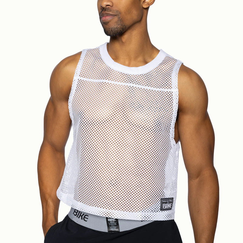 Sleeveless Practice Jersey (White)