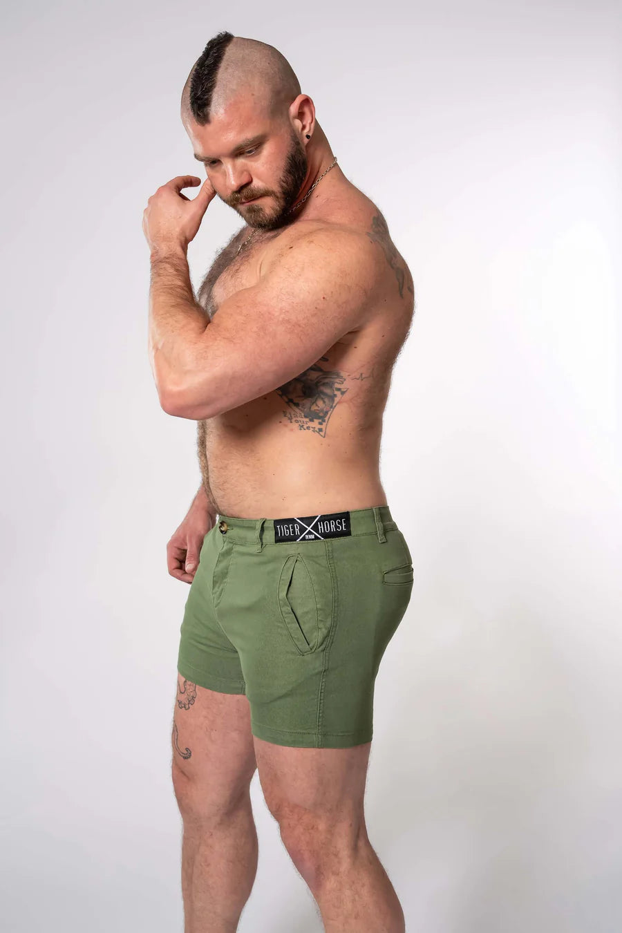 Finn Jungle Green Shorts