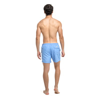 Color Switch Swim Shorts (Blue to Waves)