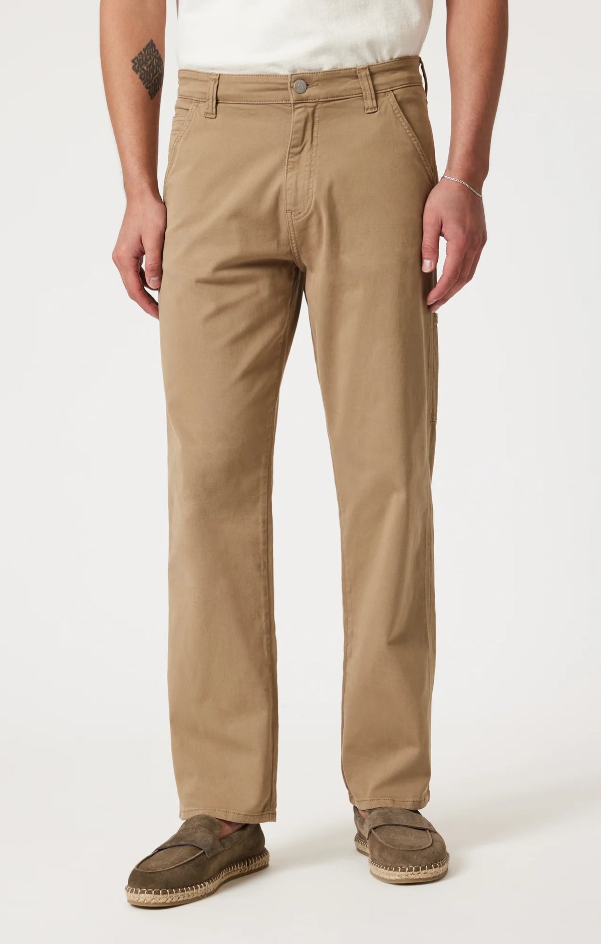 Oxford Loose Straight Leg Carpenter