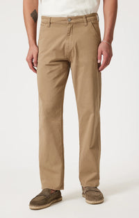 Oxford Loose Straight Leg Carpenter