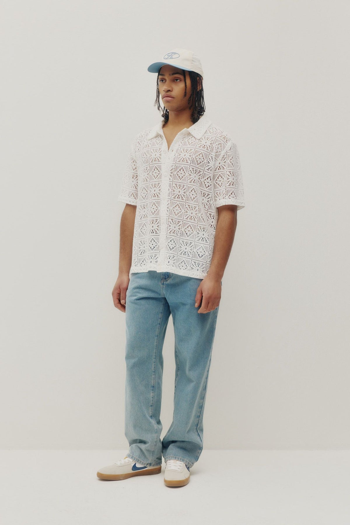 Lace Shirt (White)