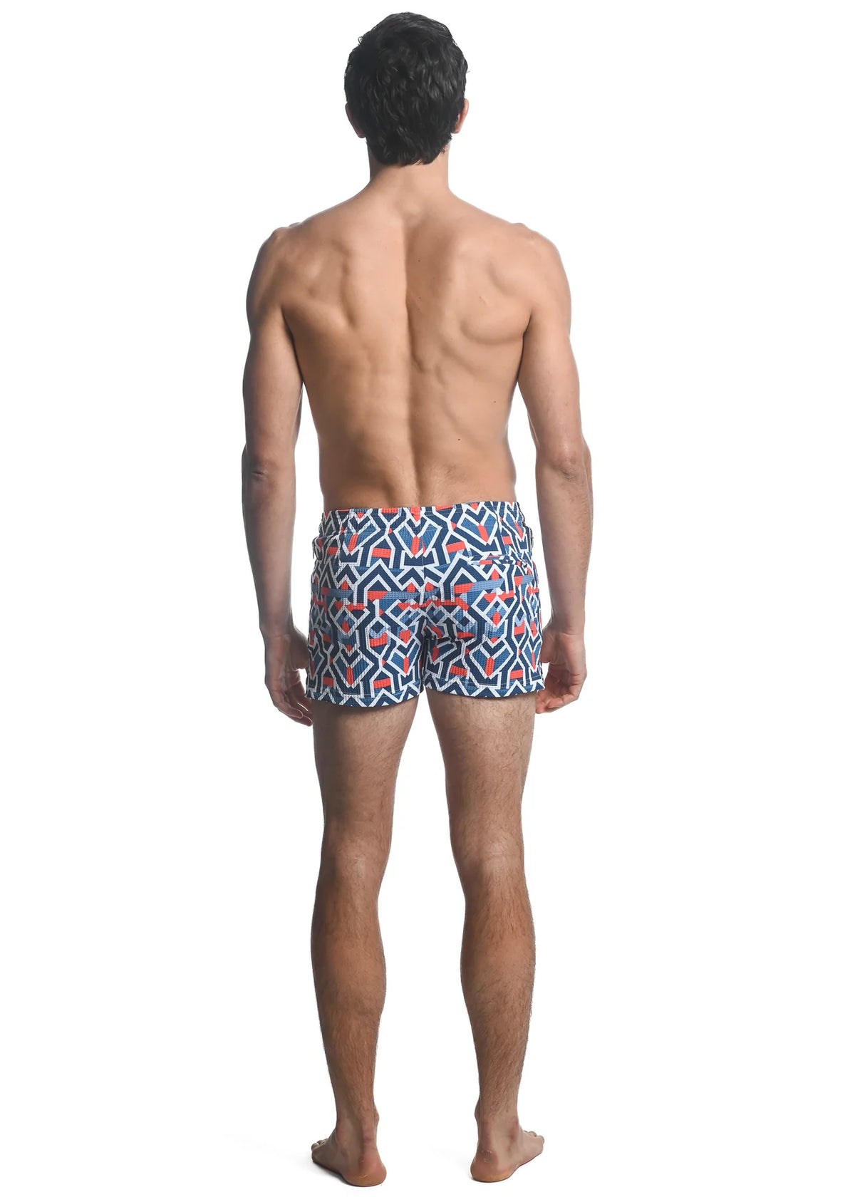 Printed Swim Shorts (Red Arrows)