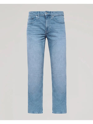 Straight Low Stretch Jeans (Light Indigo)