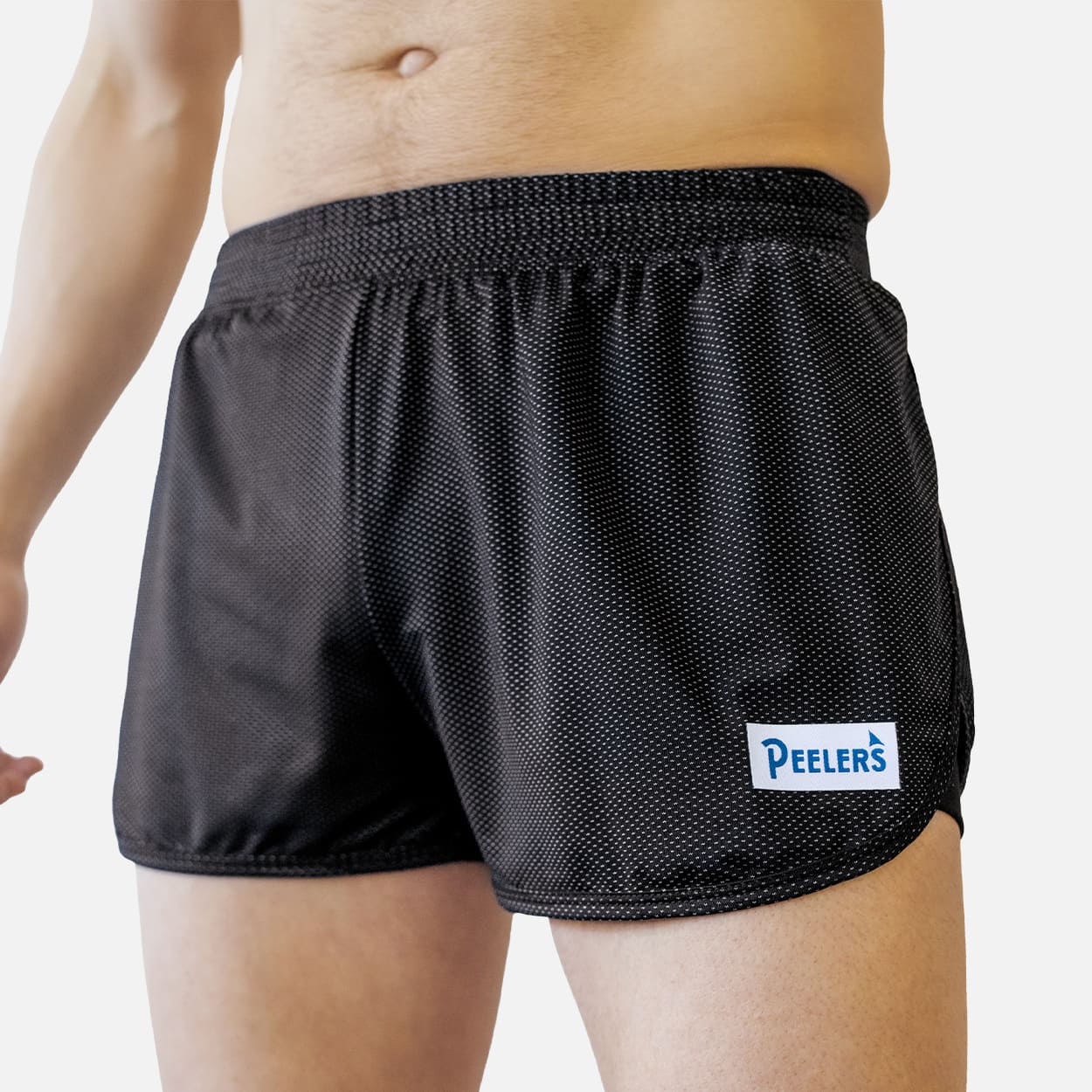 SwiftFit Split Short (Black) – Brick & Mortar