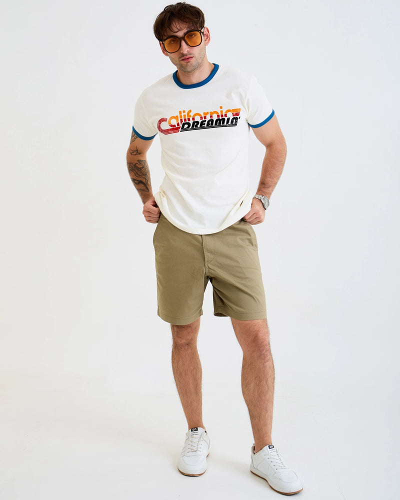 California Dreamin' Ringer Tee