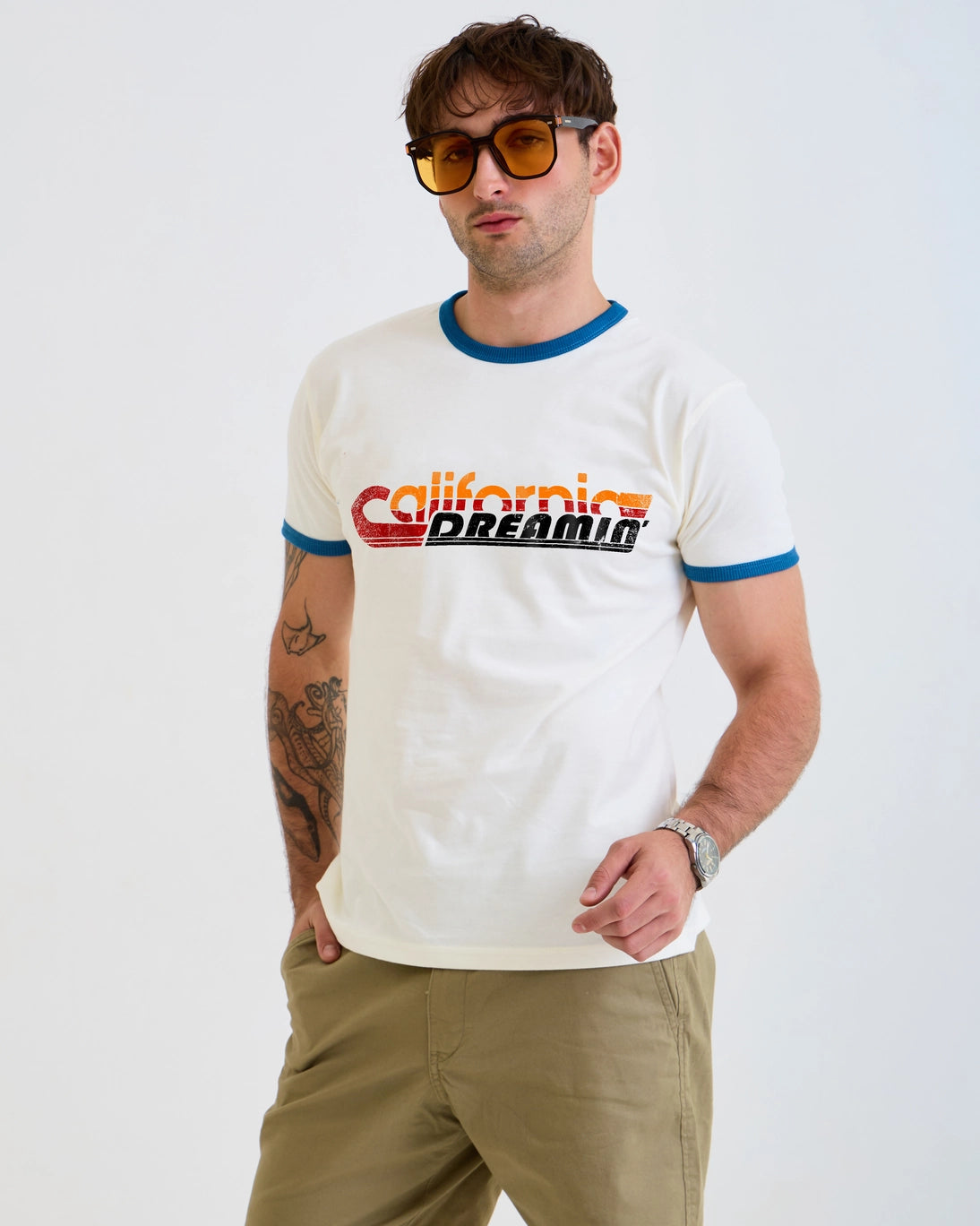 California Dreamin' Ringer Tee