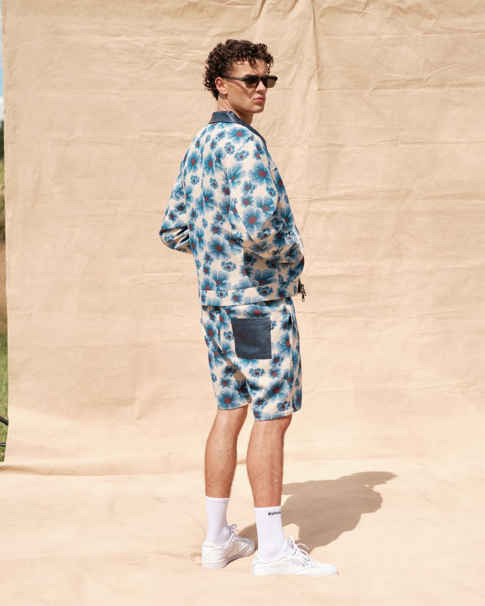 Tapestry Jacket (Blue Floral)