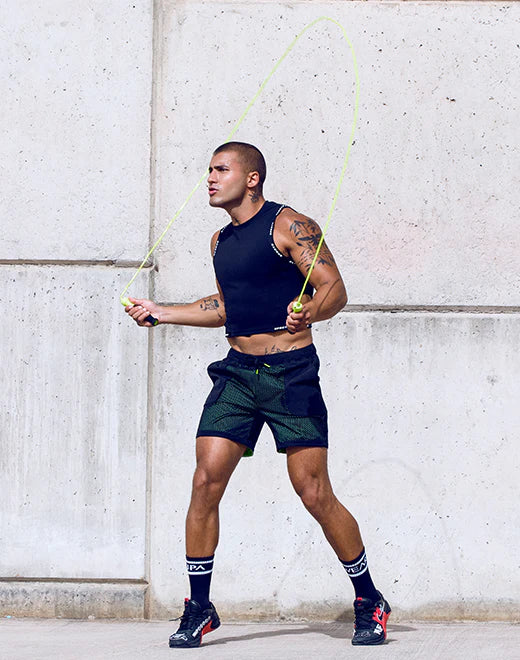 SPR Cropped Tank (Black)