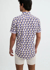 Performance Short Sleeved Shirt (Blueberry)