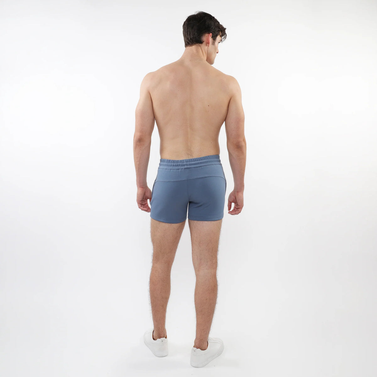 3.5" Stretch Knit Gym Shorts (Aqua)