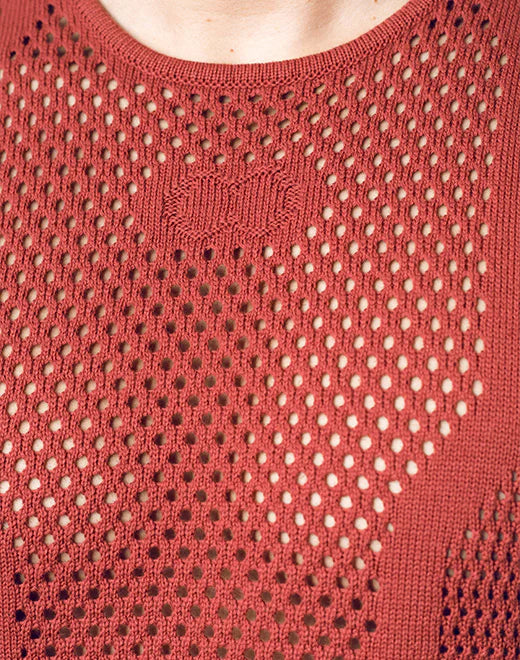 Amalfi Singlet (Burnt Brown)