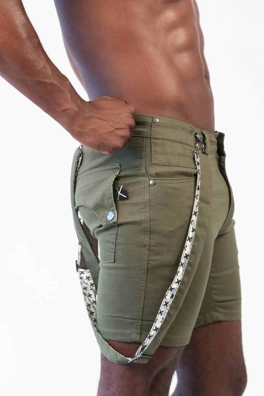 Archer Strapped Short (Army Green)