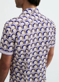 Performance Short Sleeved Shirt (Blueberry)