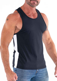 Race Point Tank Top (Black)
