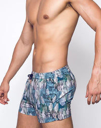 Bondi Printed Swim Trunk (S60) - Torch