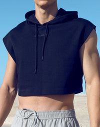 Cropped Hoodie (Black)