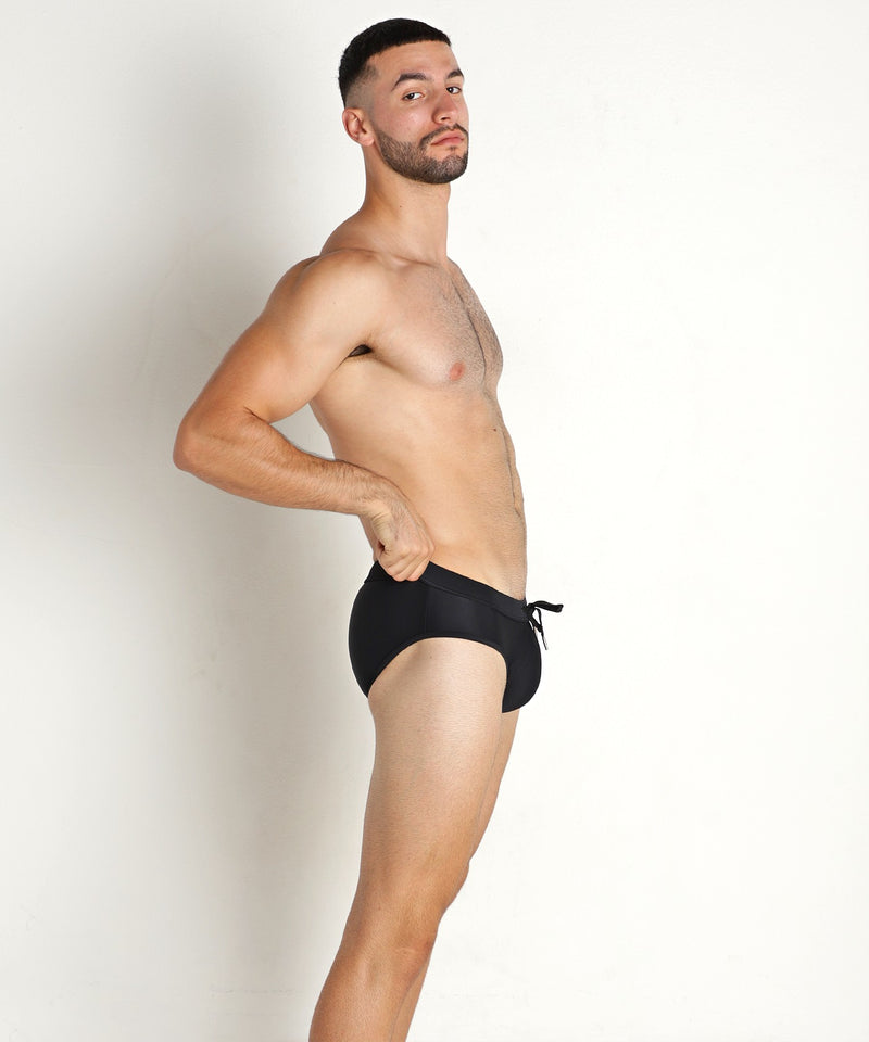 Freestyle Swim Brief w/ Removable Cup (Black)