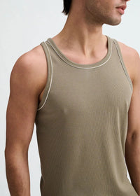 Cotton/Tencel Tank w/Fine Piping (Ranger)